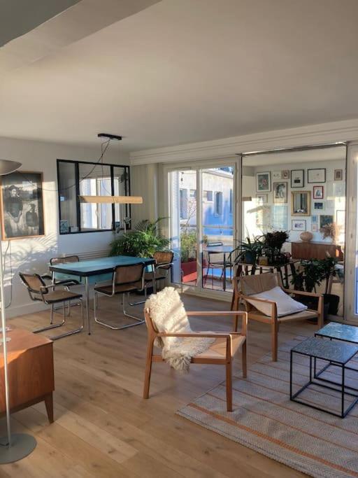 Apartment Loft En Dernier Etage Proche Des Buttes Chaumont Paris